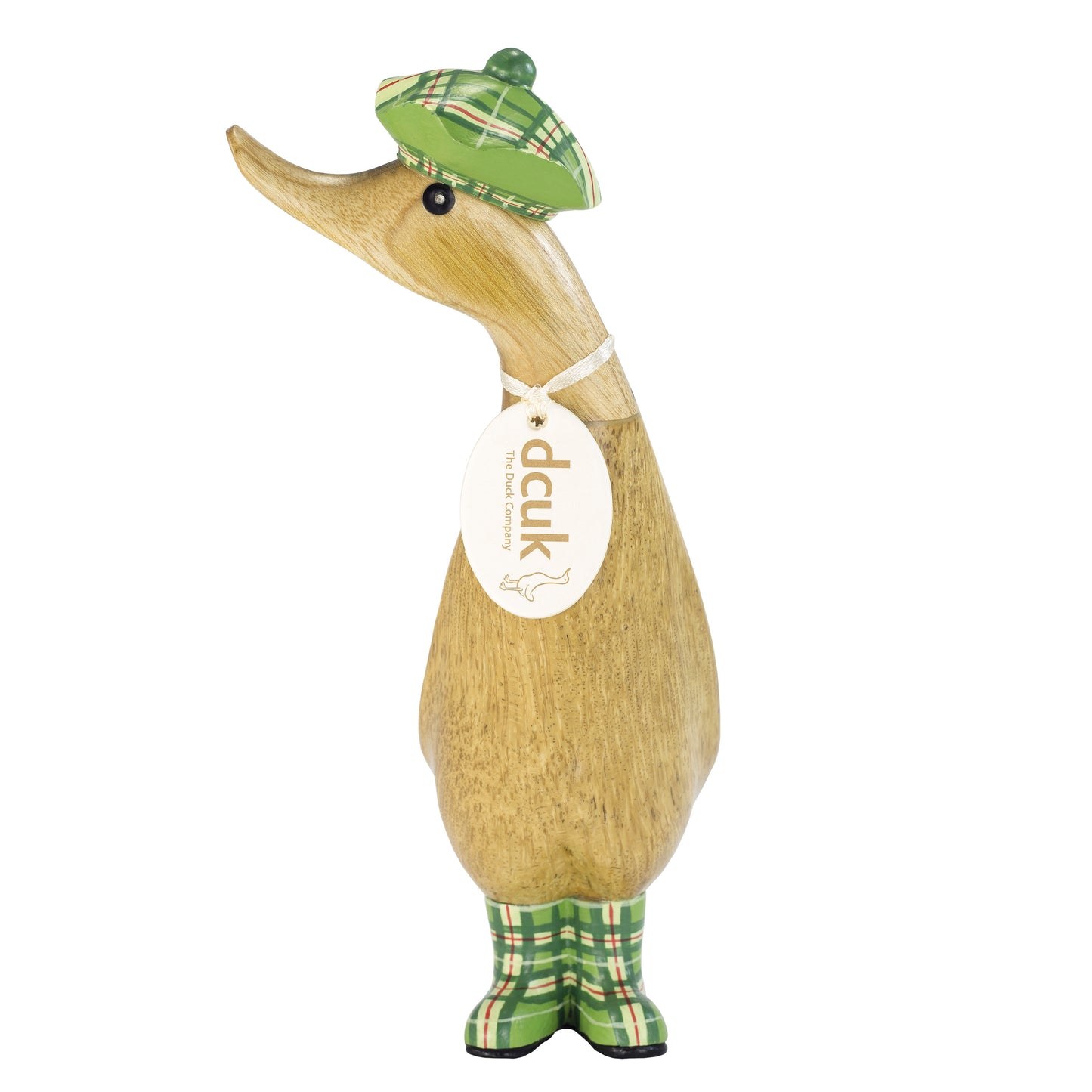 DCUK Tartan Hat & Boots Duckling