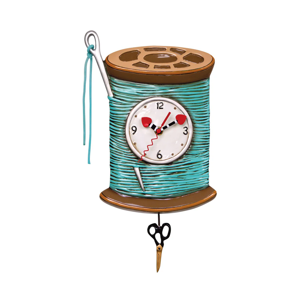 Needle & Thread Clock - Allen Designs D