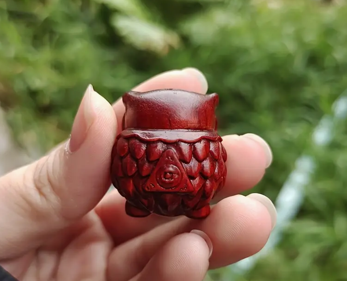 Hand Crafted Wooden/Resin Owl