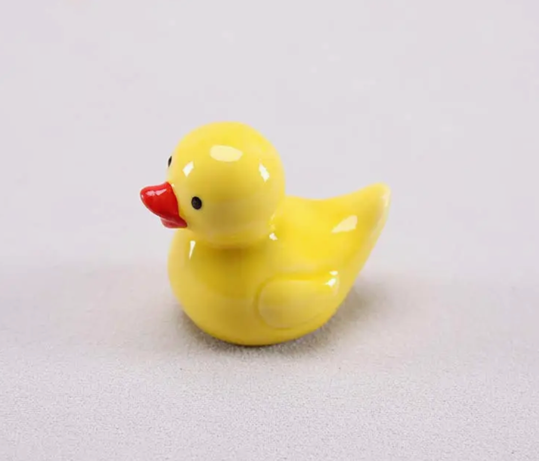 Hand Crafted Ceramic Rubber Ducky