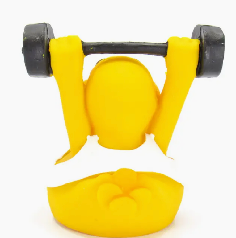 Lanco - Weightlifter Work Out Rubber Duck