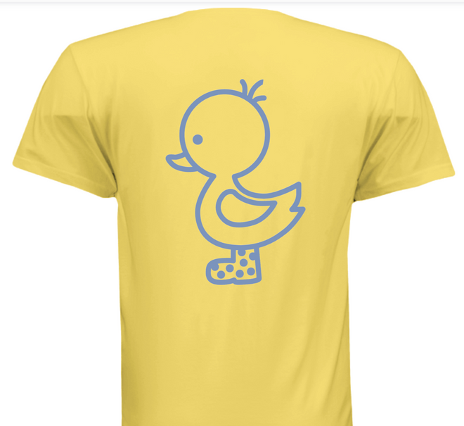 Spotted Welly T-Shirt - Yellow / S