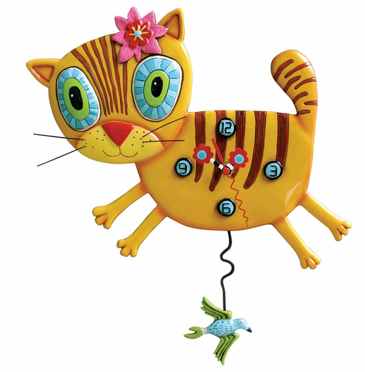 Kimi Kitty Clock - Allen Designs