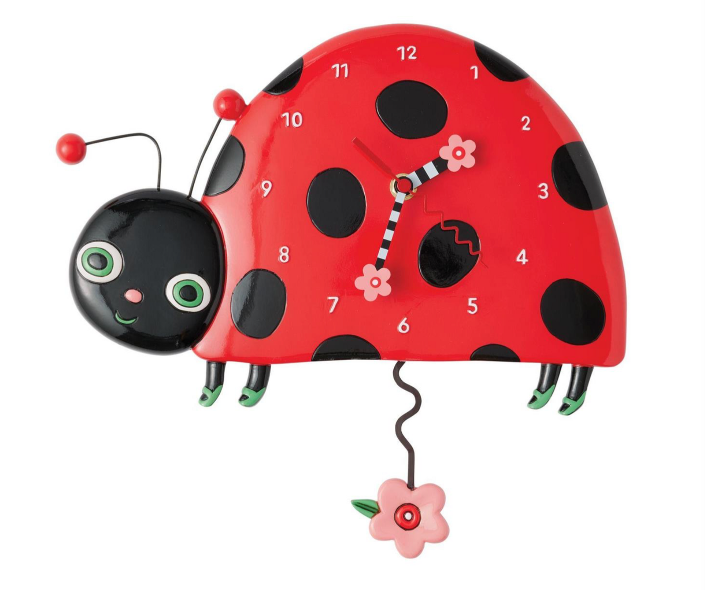 Dotty Ladybug Clock - Allen Designs