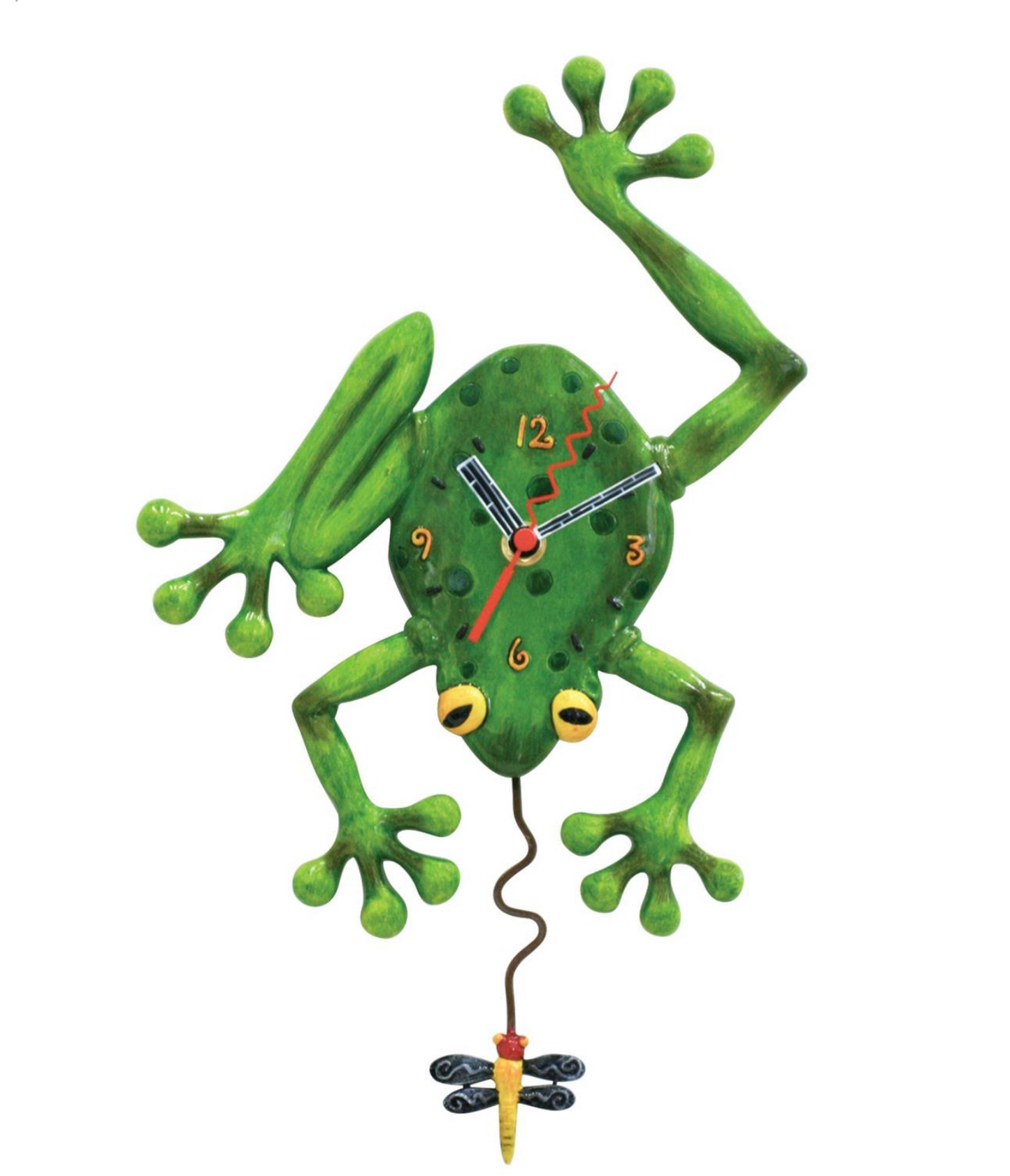 Frog & Fly Clock - Allen Designs