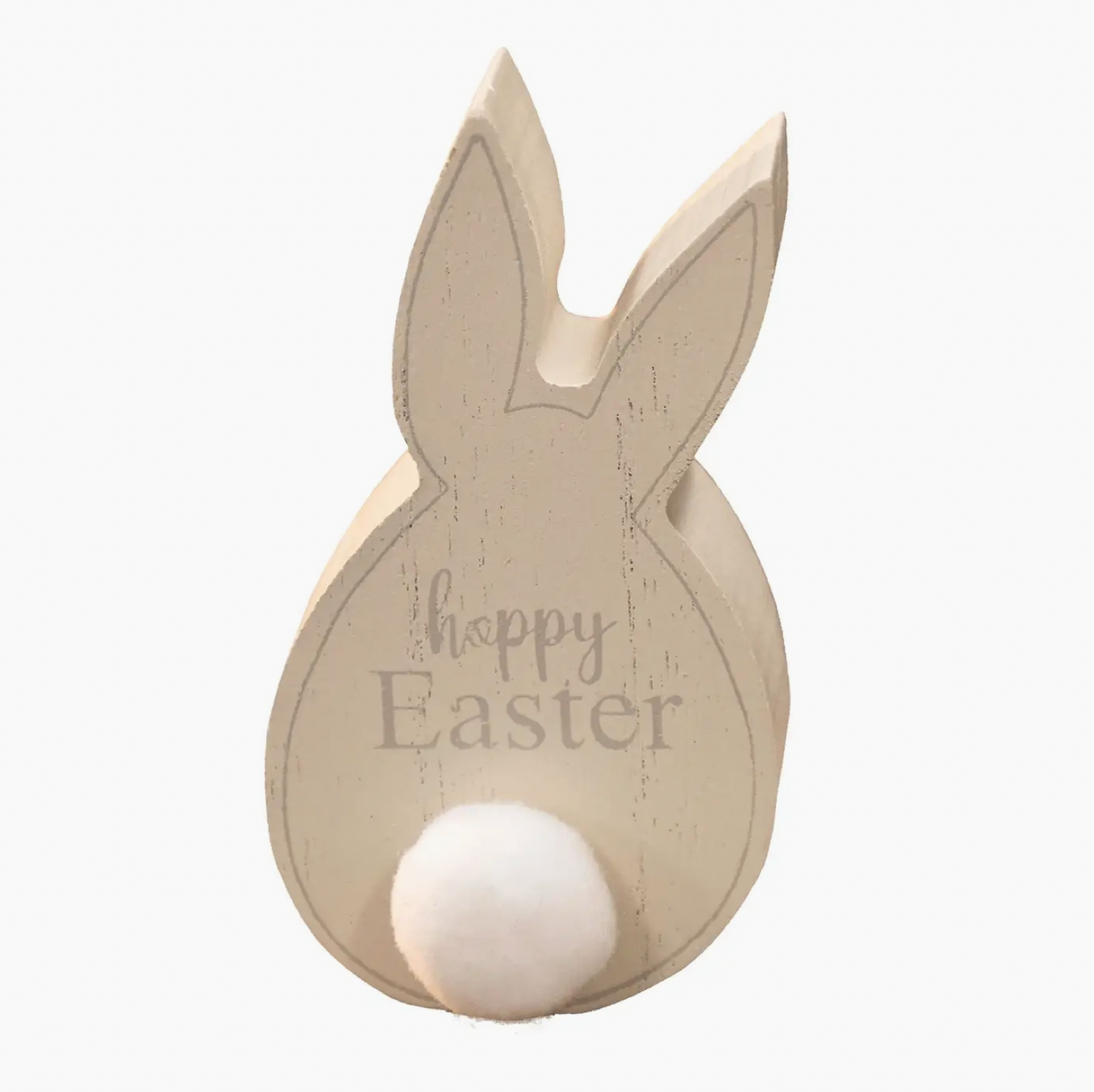 Happy Easter Bunny Silhouette