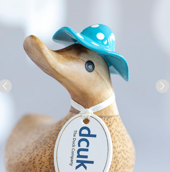 DCUK Spotty Hat & Boots Ducky - Blue