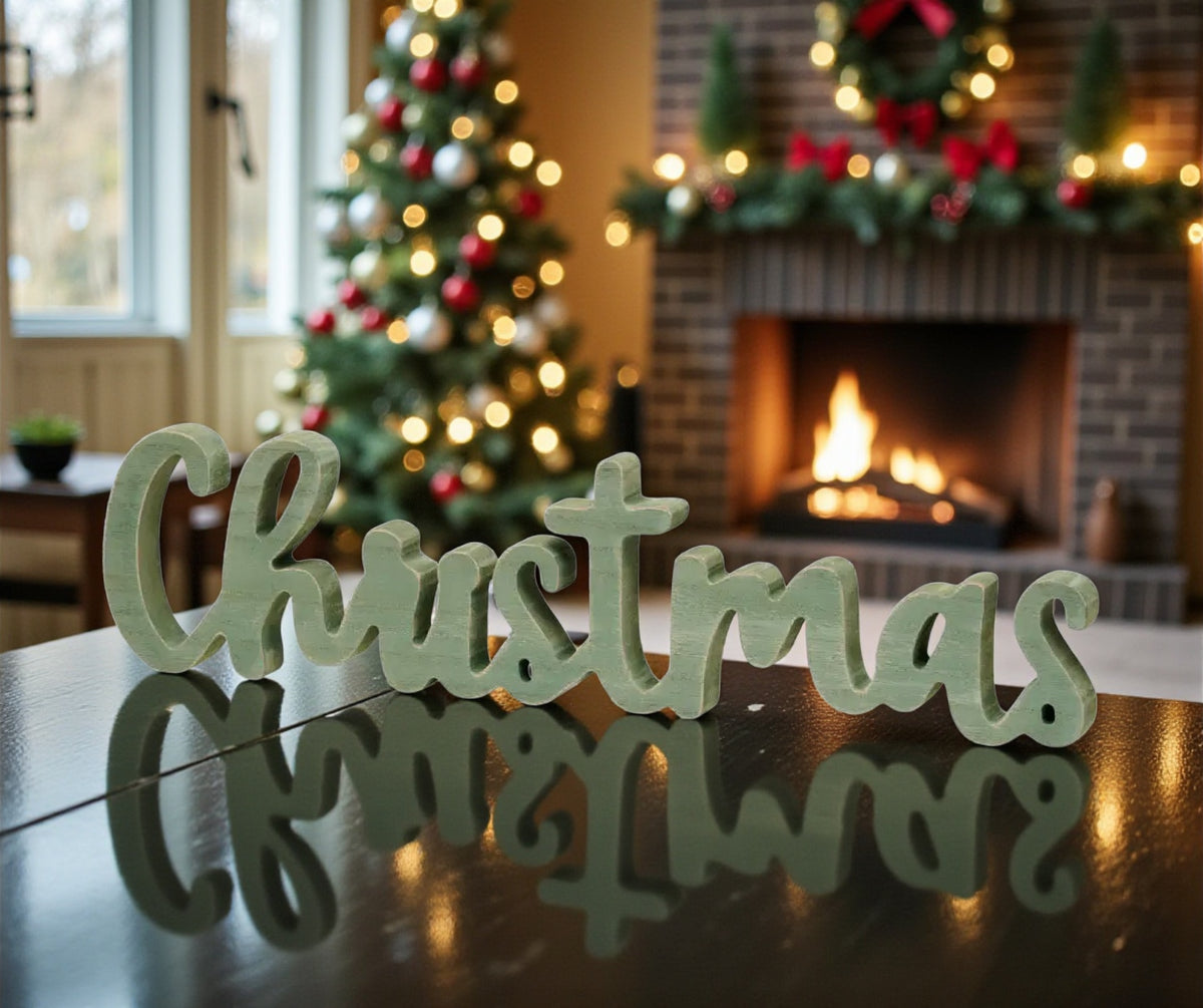 Christmas Word Cutout