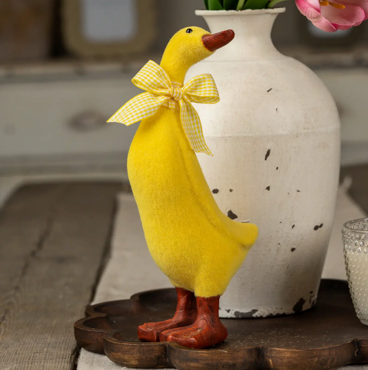 Yellow Fuzzy Ducks - (sold individually)