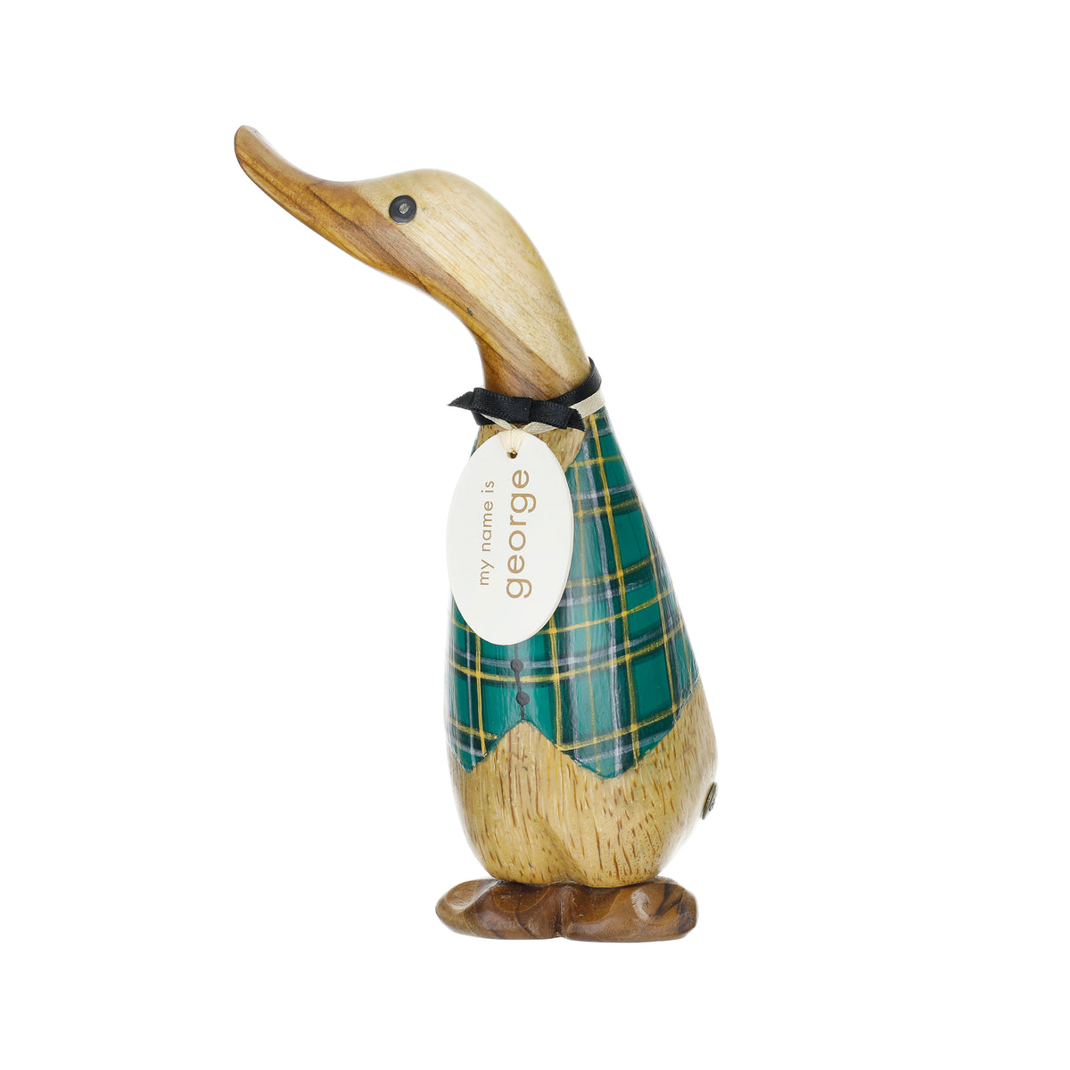 DCUK Tartan Waistcoat Ducklings - Green/Yellow