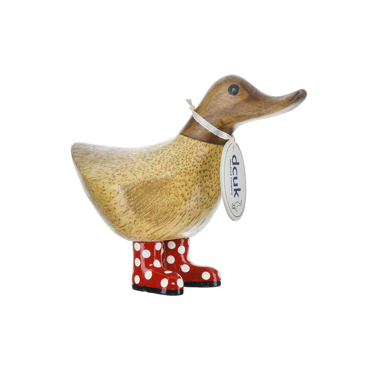 DCUK Spotty Boots Duckys - Red