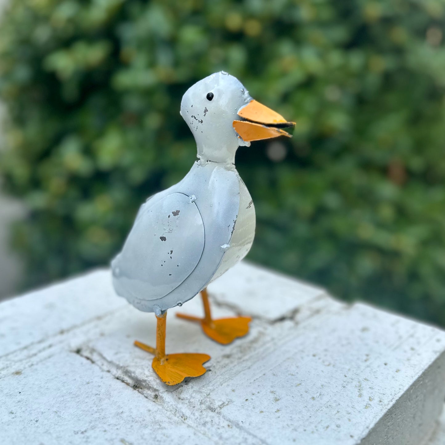 Duck-Mini-Metal-Garden-Yard Art