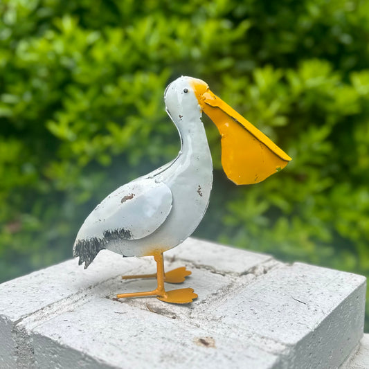 Pelican-Mini-Metal-Garden-Yard Art