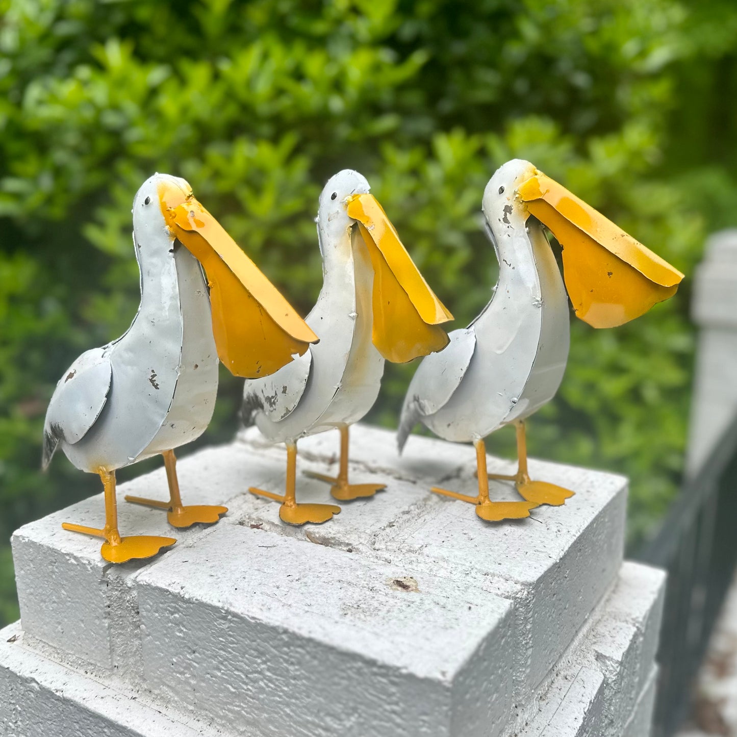 Pelican-Mini-Metal-Garden-Yard Art