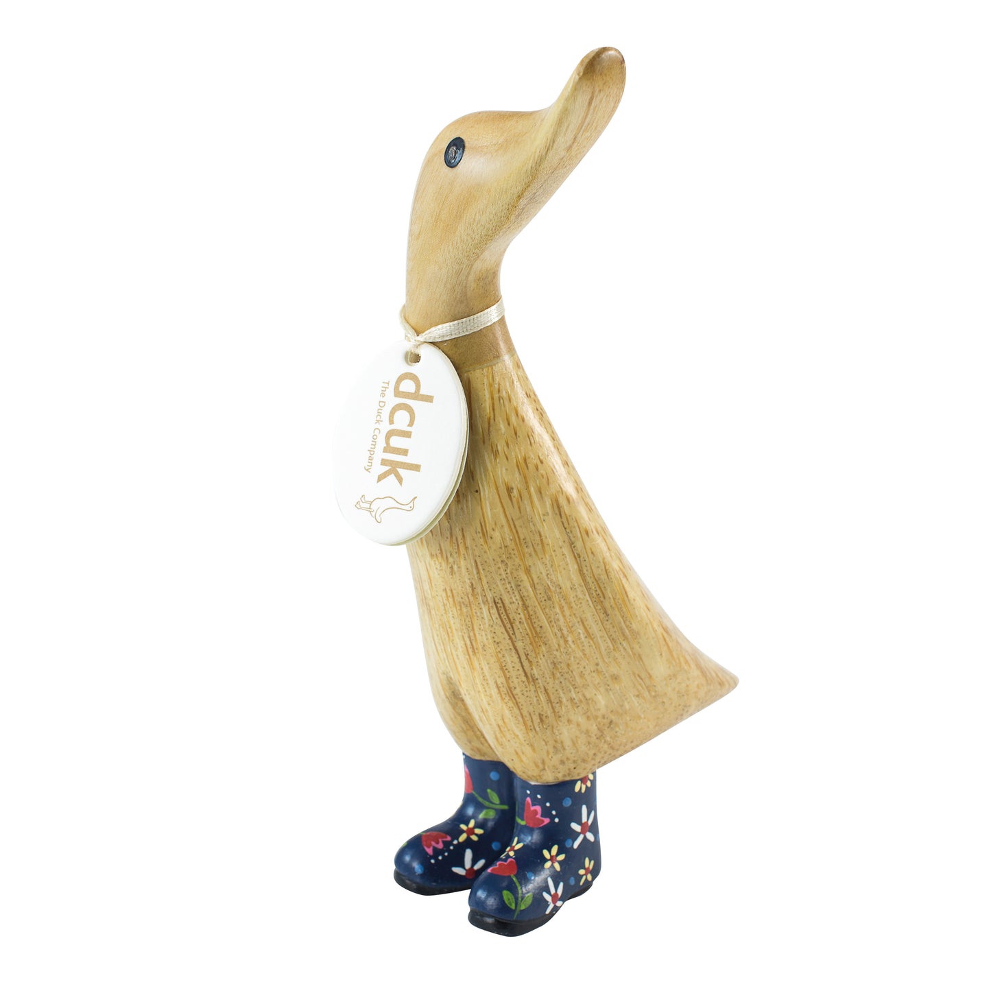 DCUK Floral Boots Wooden Ducklings - Ducks-n-Stuff