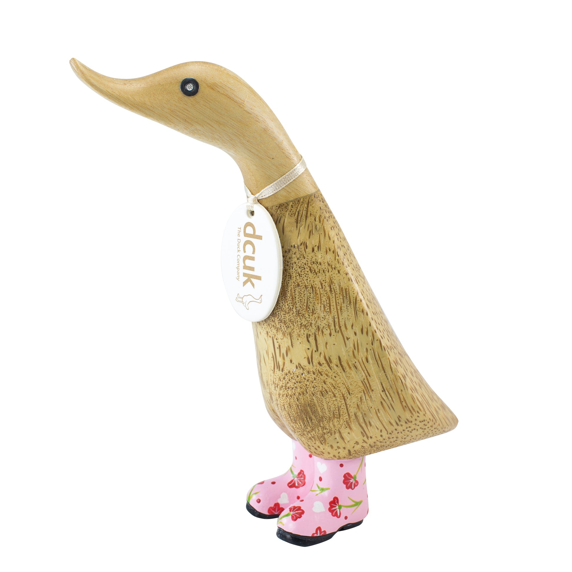 DCUK Floral Boots Wooden Ducklings - Ducks-n-Stuff