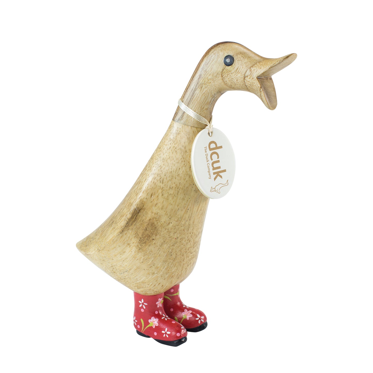 DCUK Floral Boots Wooden Ducklings - Ducks-n-Stuff