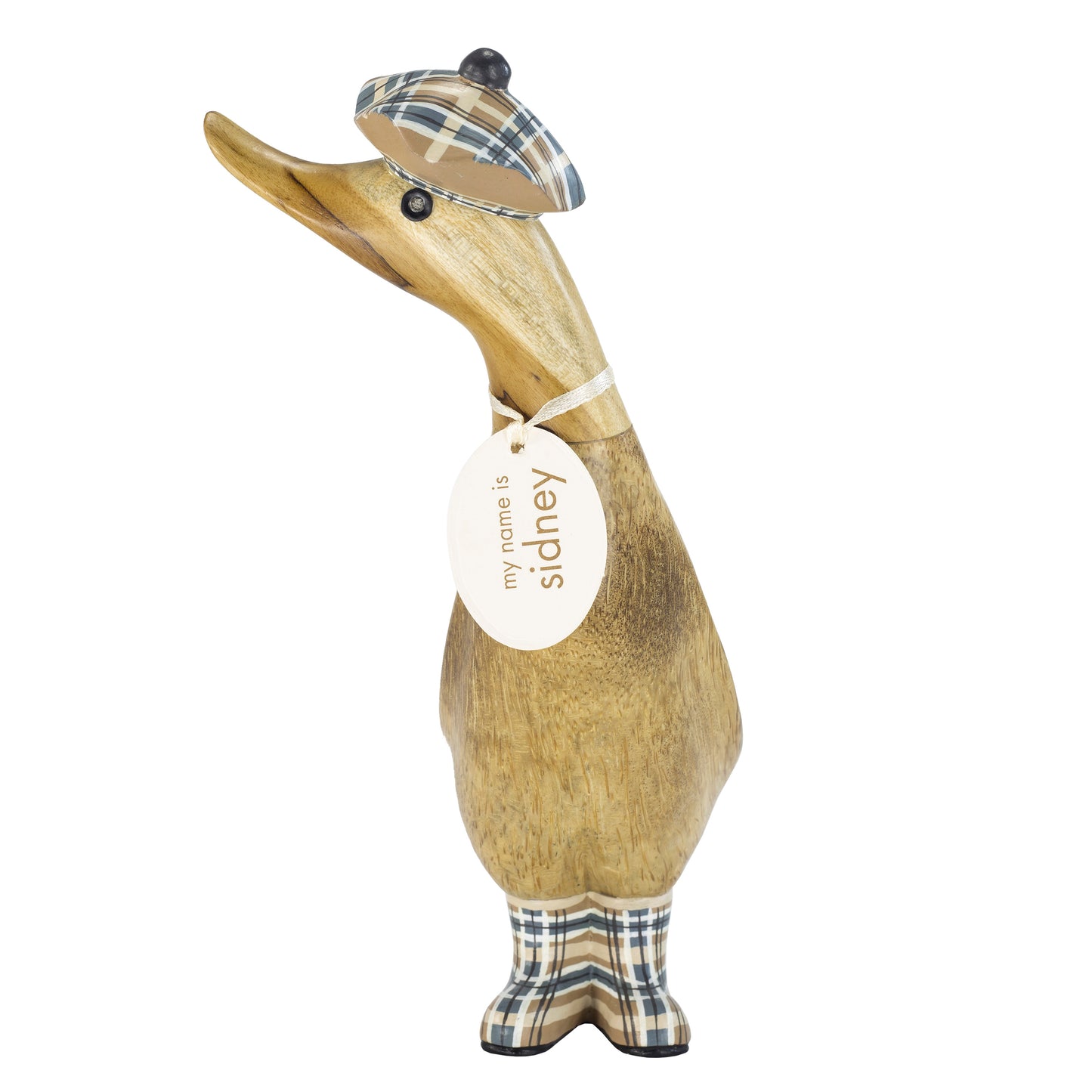 DCUK Tartan Hat & Boots Duckling