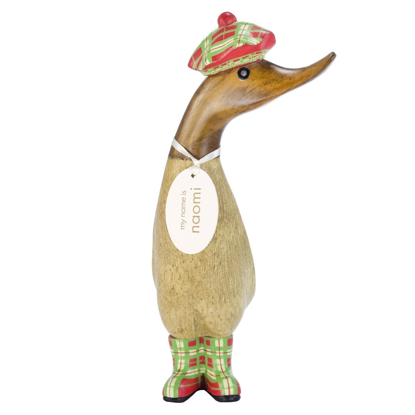 DCUK Tartan Hat & Boots Duckling