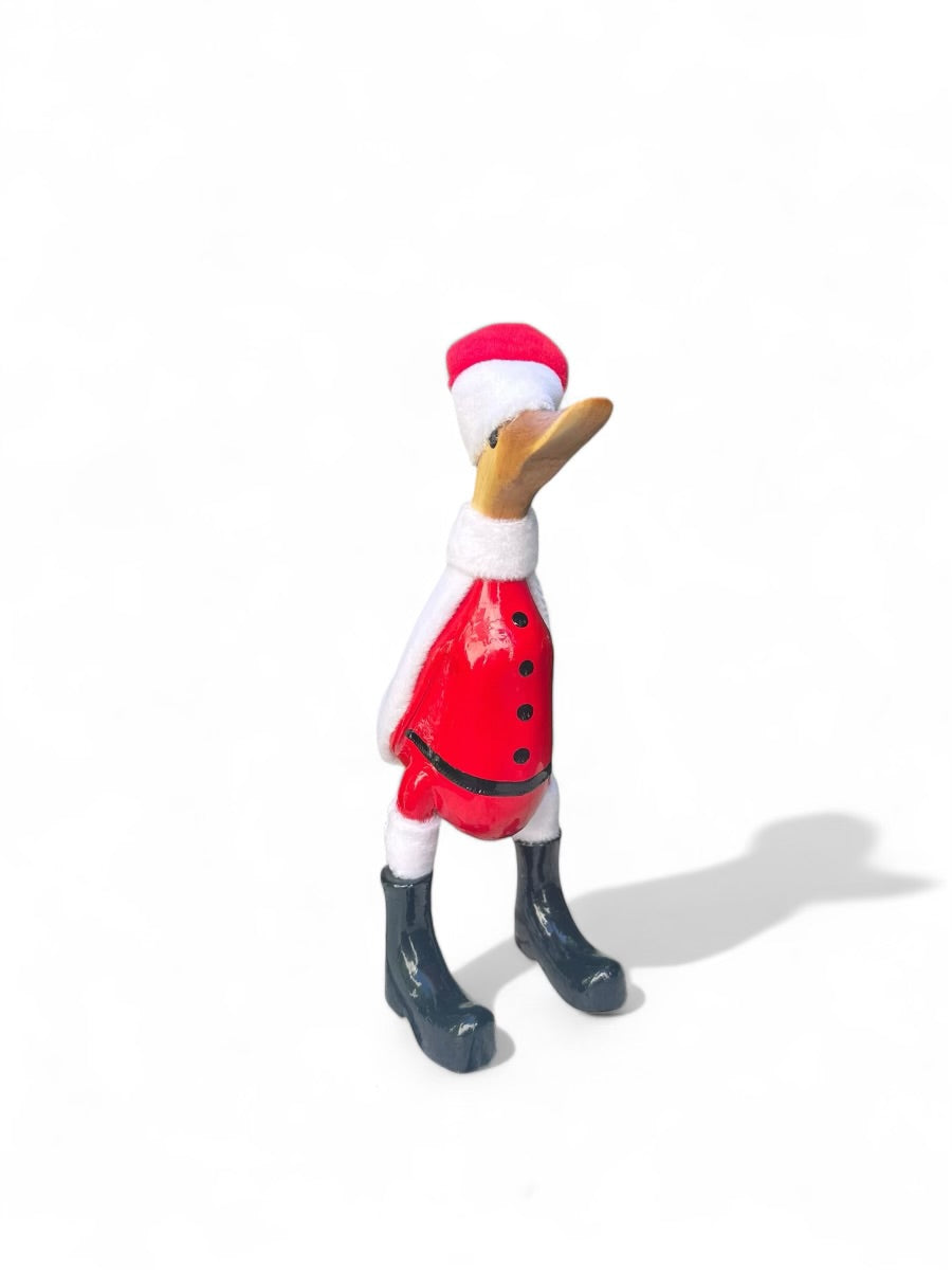 Chunky Boot Ducks - Santa