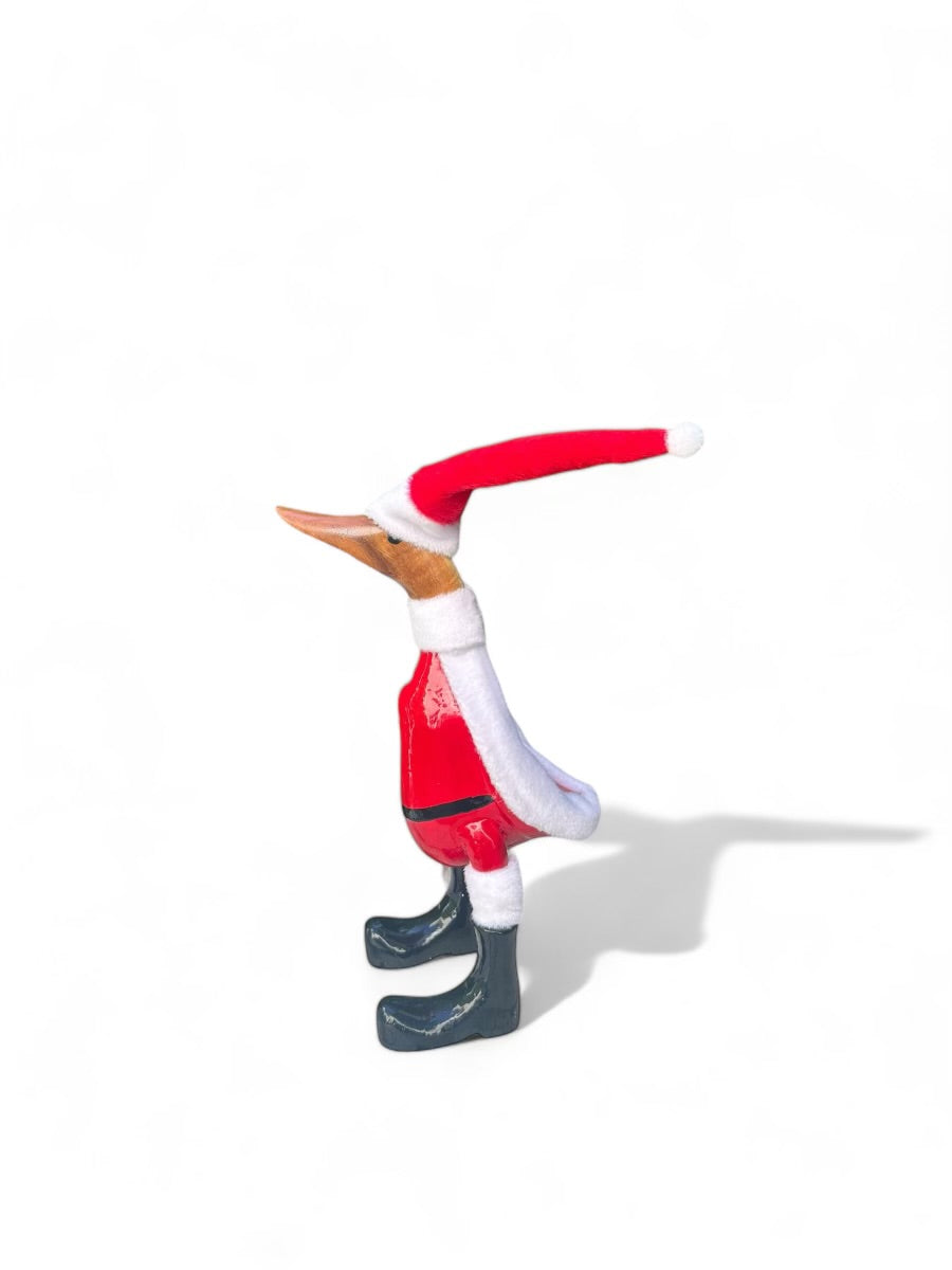 Chunky Boot Ducks - Santa