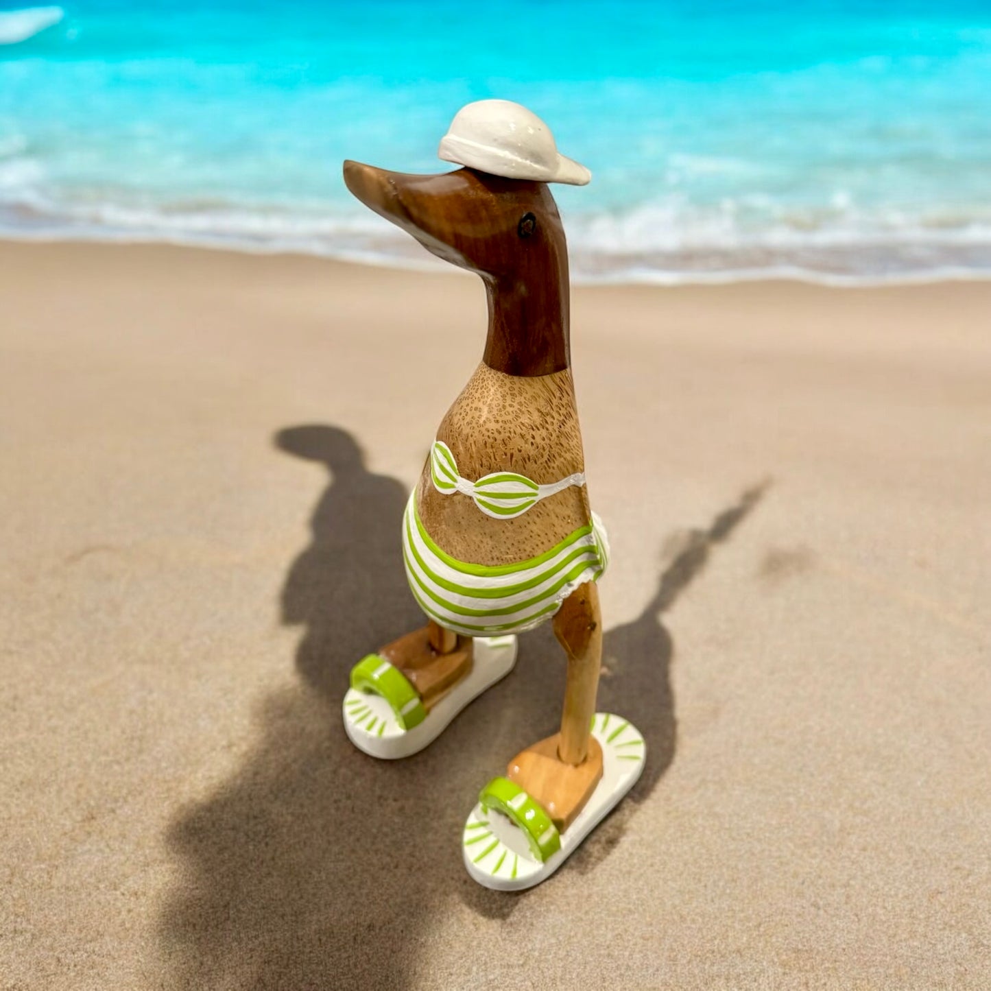 Chunky Boot Ducks - Bikini Flip Flops