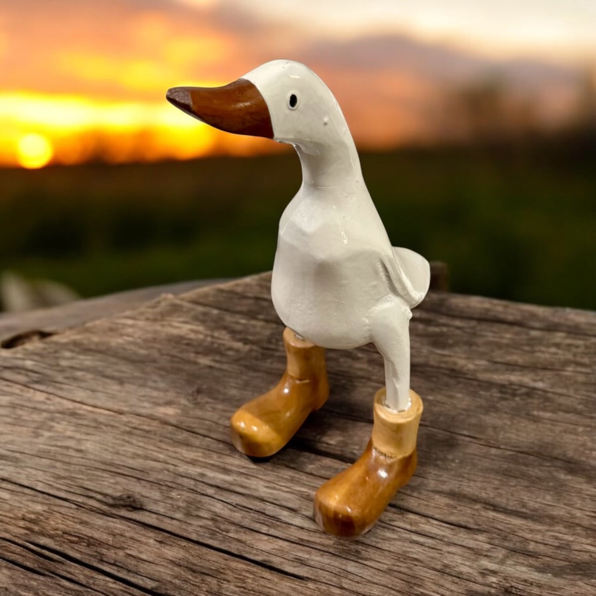 Chunky Boot Ducks - White Ducklet