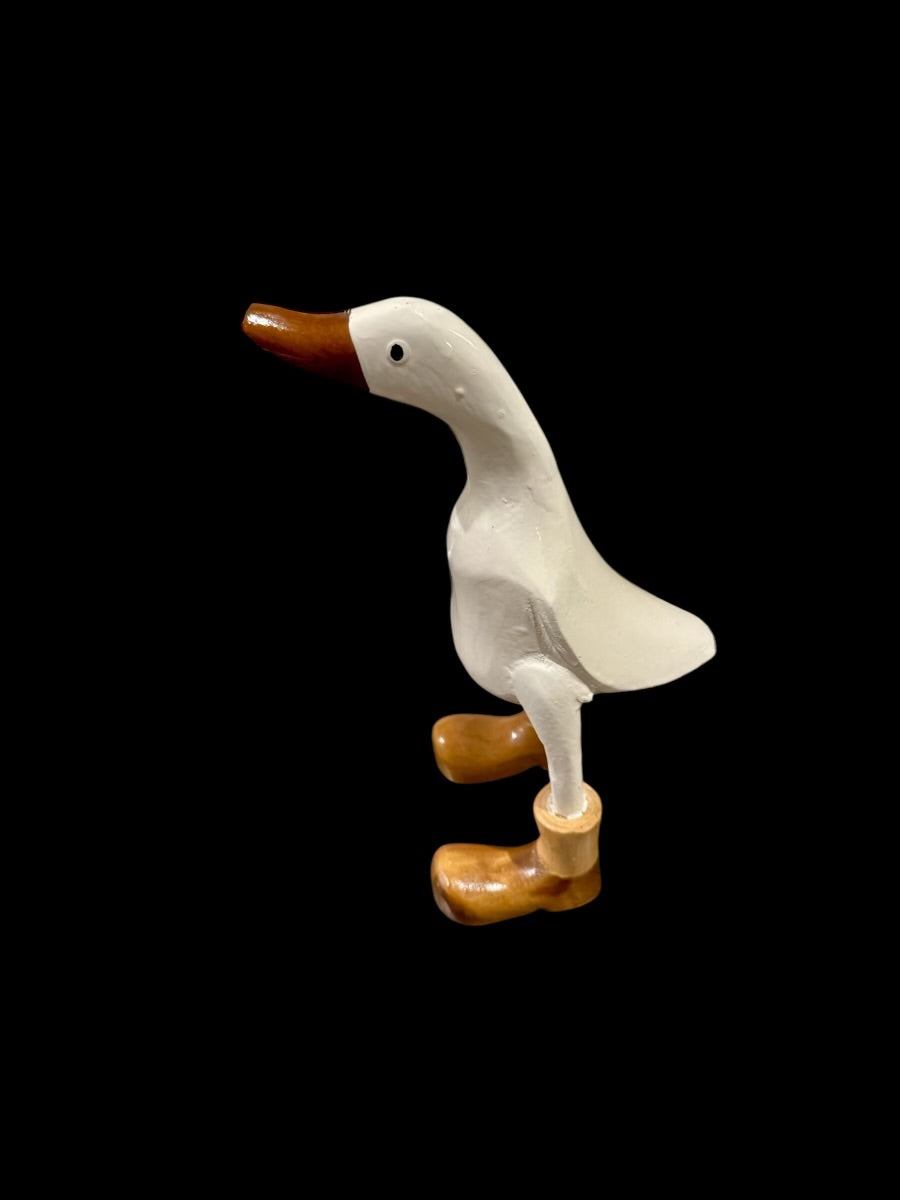 Chunky Boot Ducks - White Ducklet