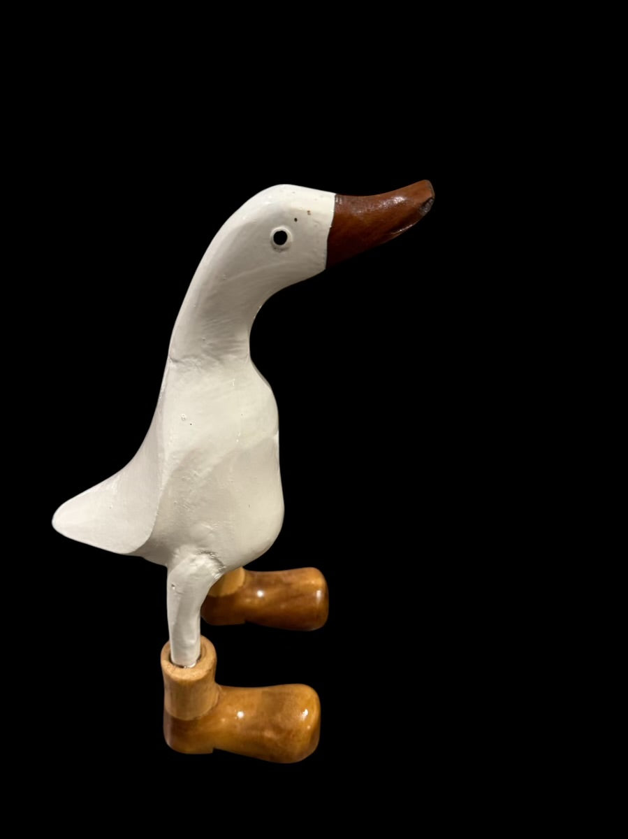 Chunky Boot Ducks - White Ducklet