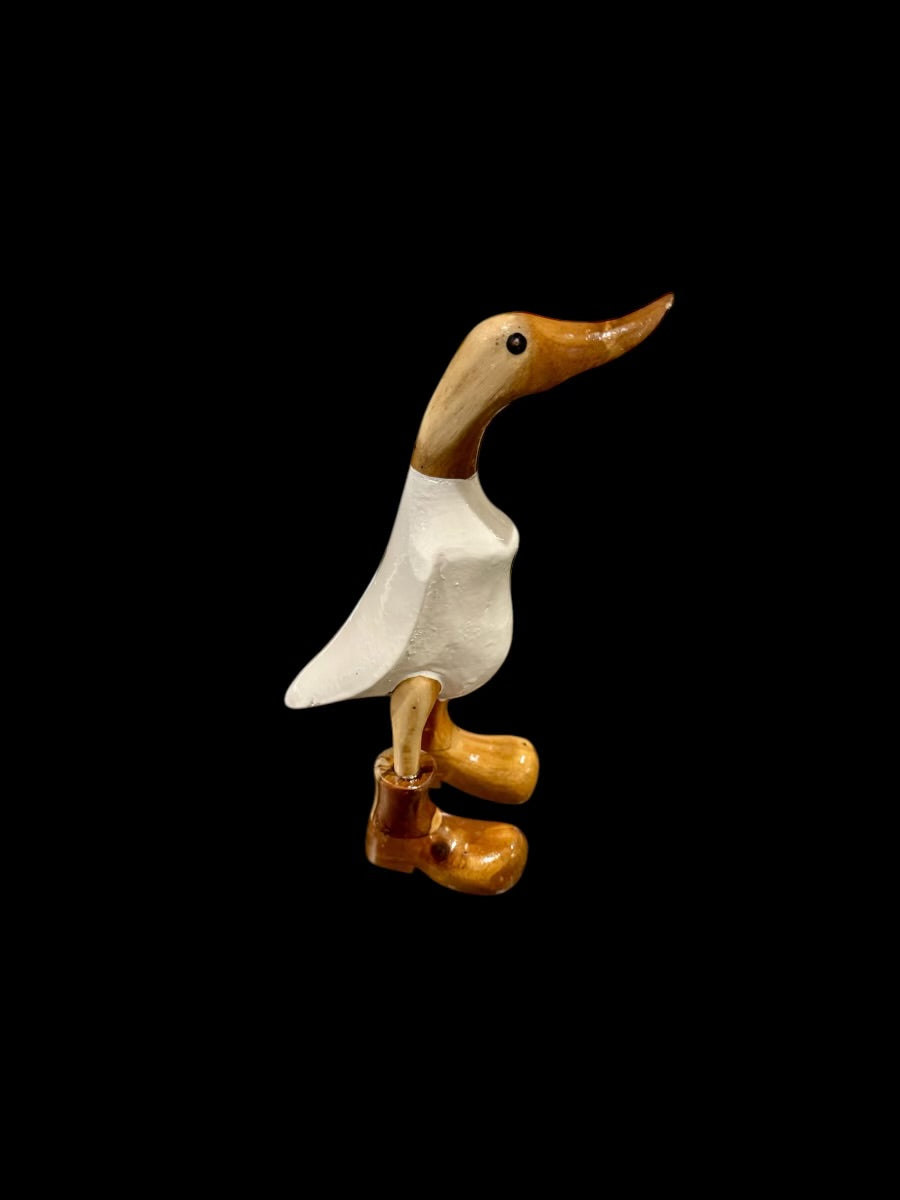 Chunky Boot Ducks - White Ducklet