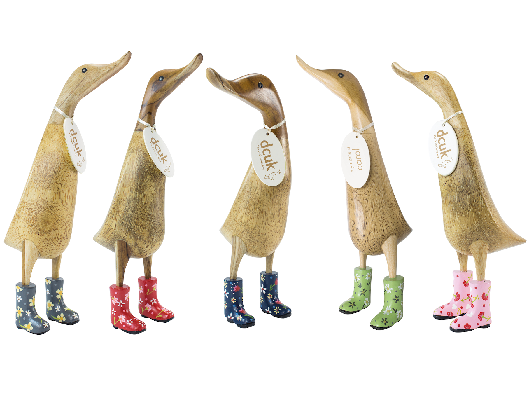 DCUK Floral Boots Ducklets | Wooden Ducklings - Ducks-n-Stuff