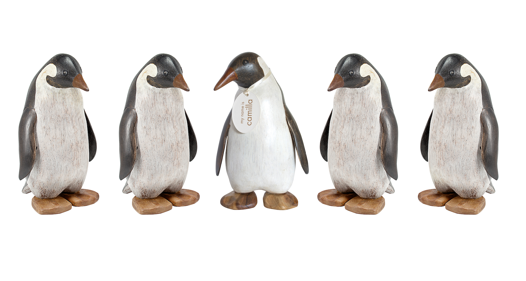 DCUK Mum Emperor Penguin | Dcuk Wooden Penguins - Ducks-n-Stuff