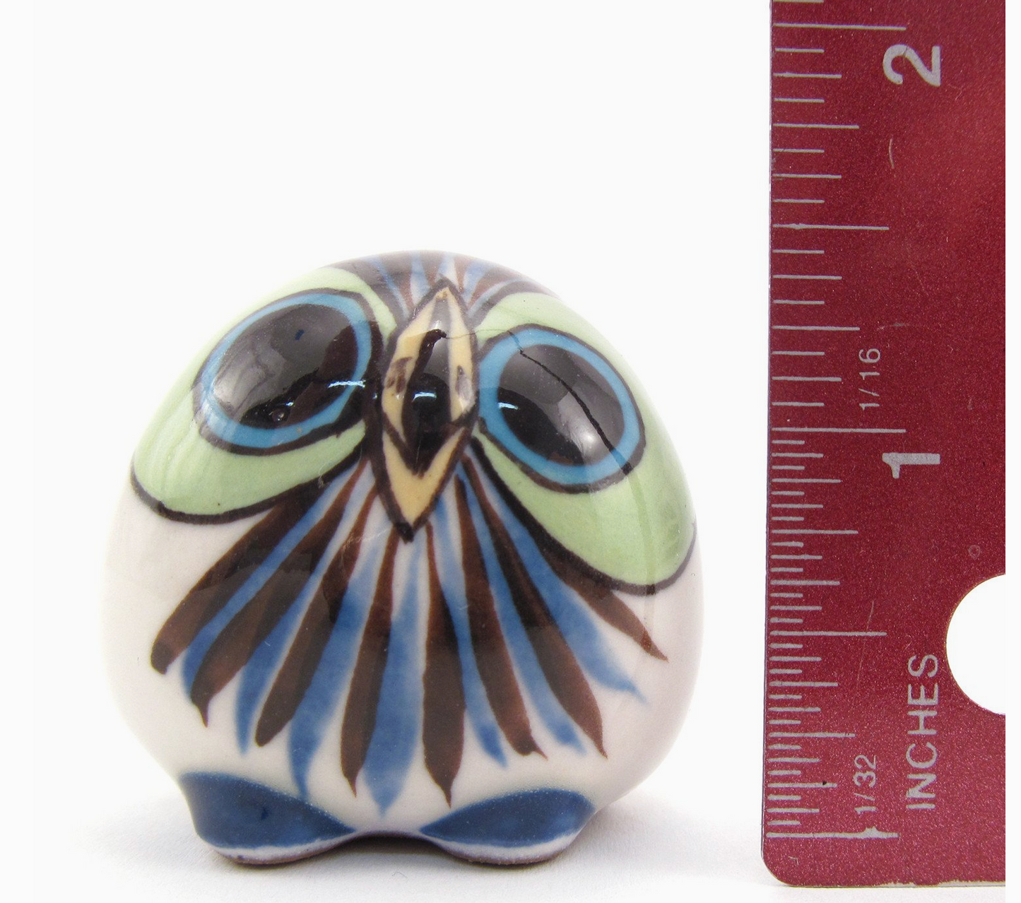 Hand Painted Ceramic Owls