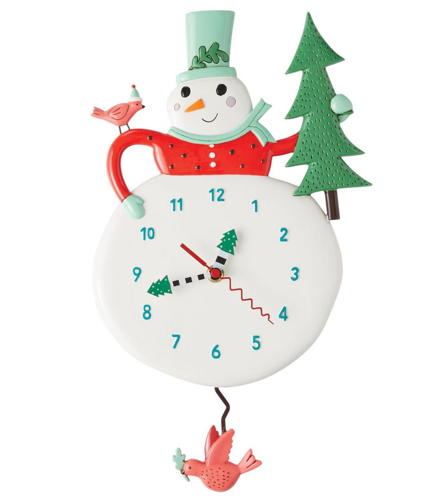 Snowy Joy Clock - Allen Designs