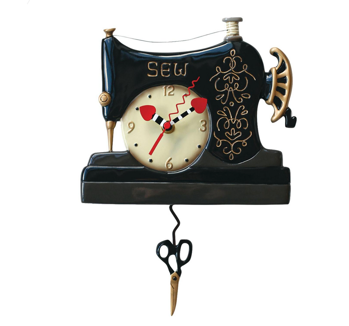 Vintage Stitch Clock - Allen Designs E