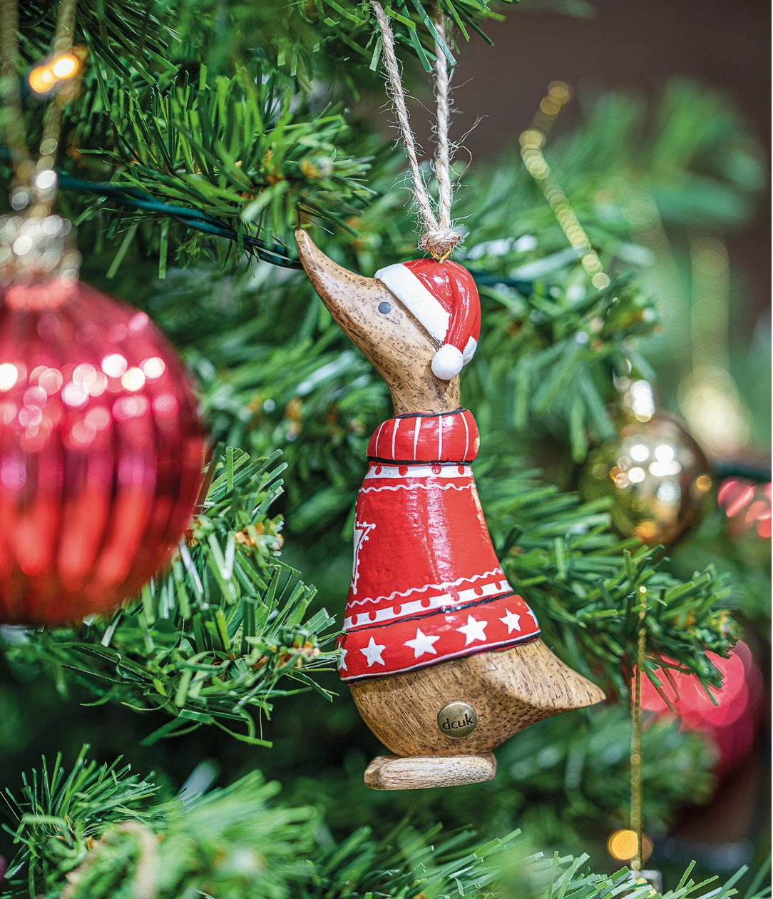 DCUK Traditional Duck Christmas Ornament