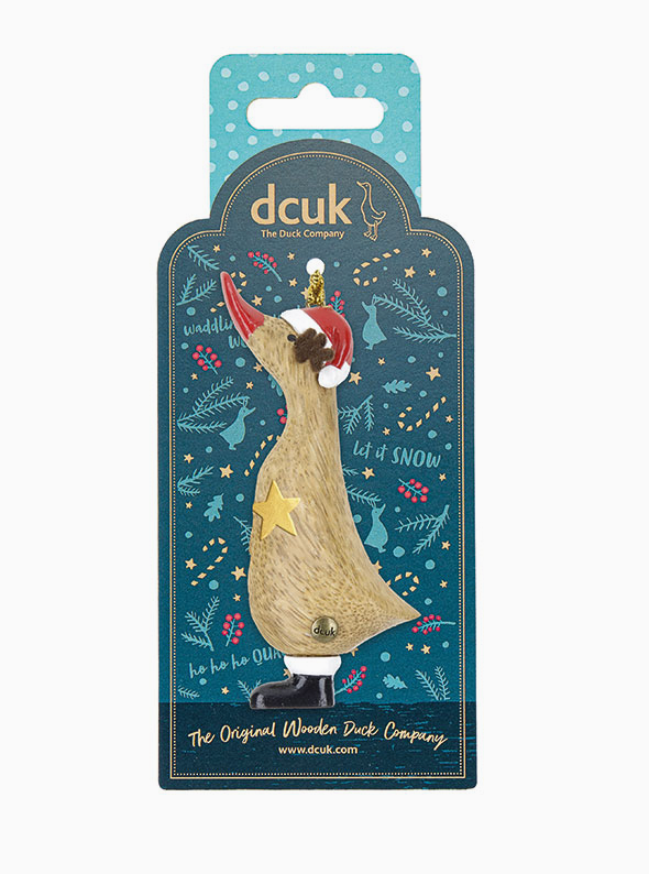 DCUK Traditional Duck Christmas Ornament