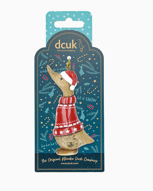 DCUK Traditional Duck Christmas Ornament