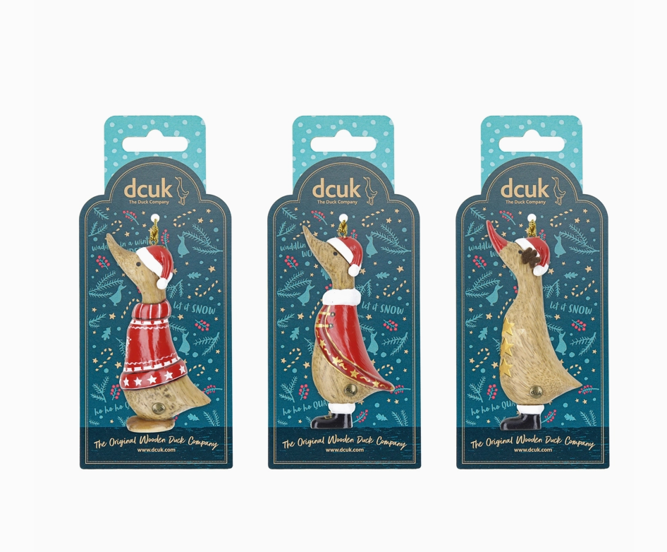 DCUK Traditional Duck Christmas Ornament