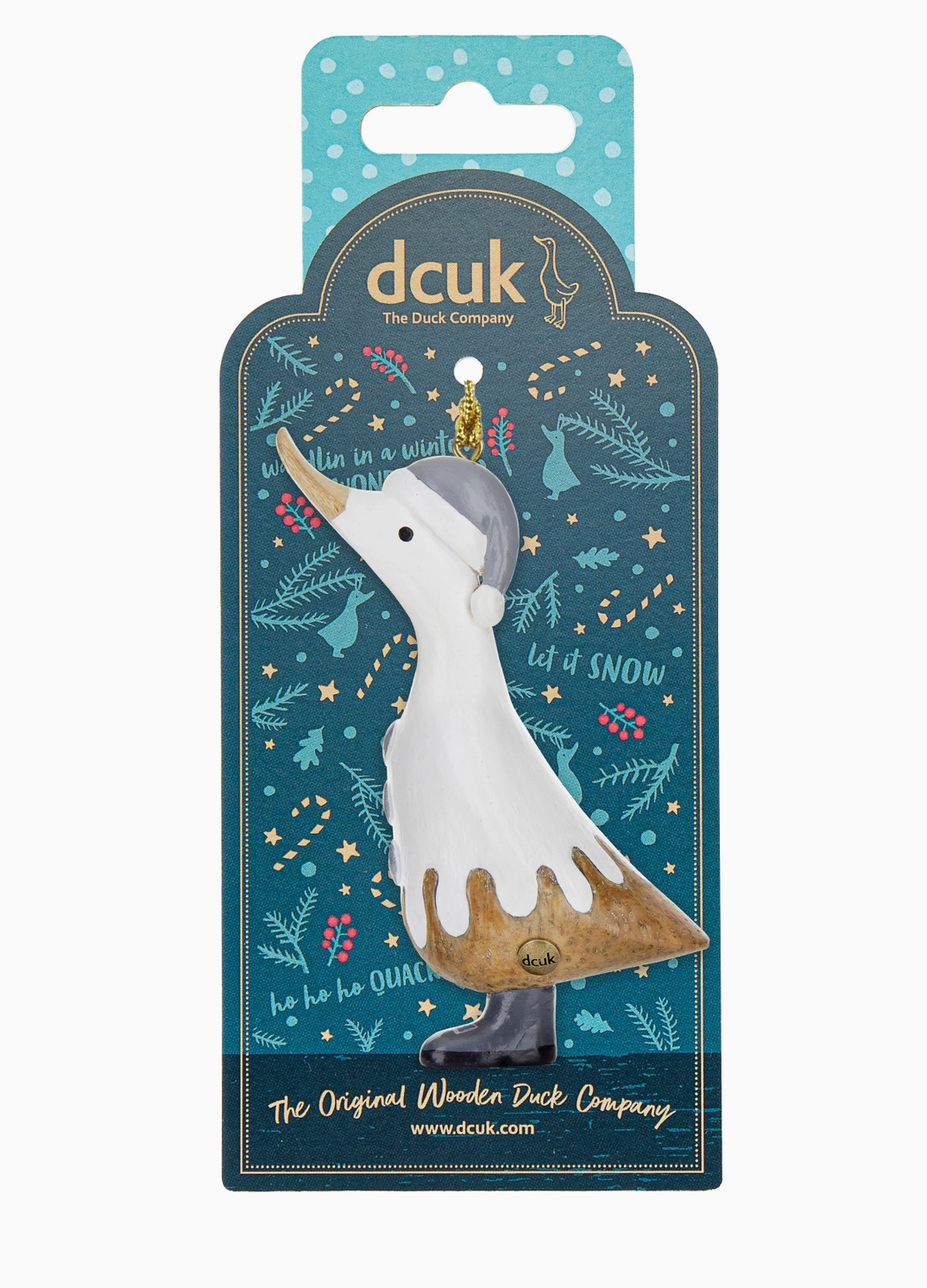 DCUK Alpine Christmas Duck Ornament