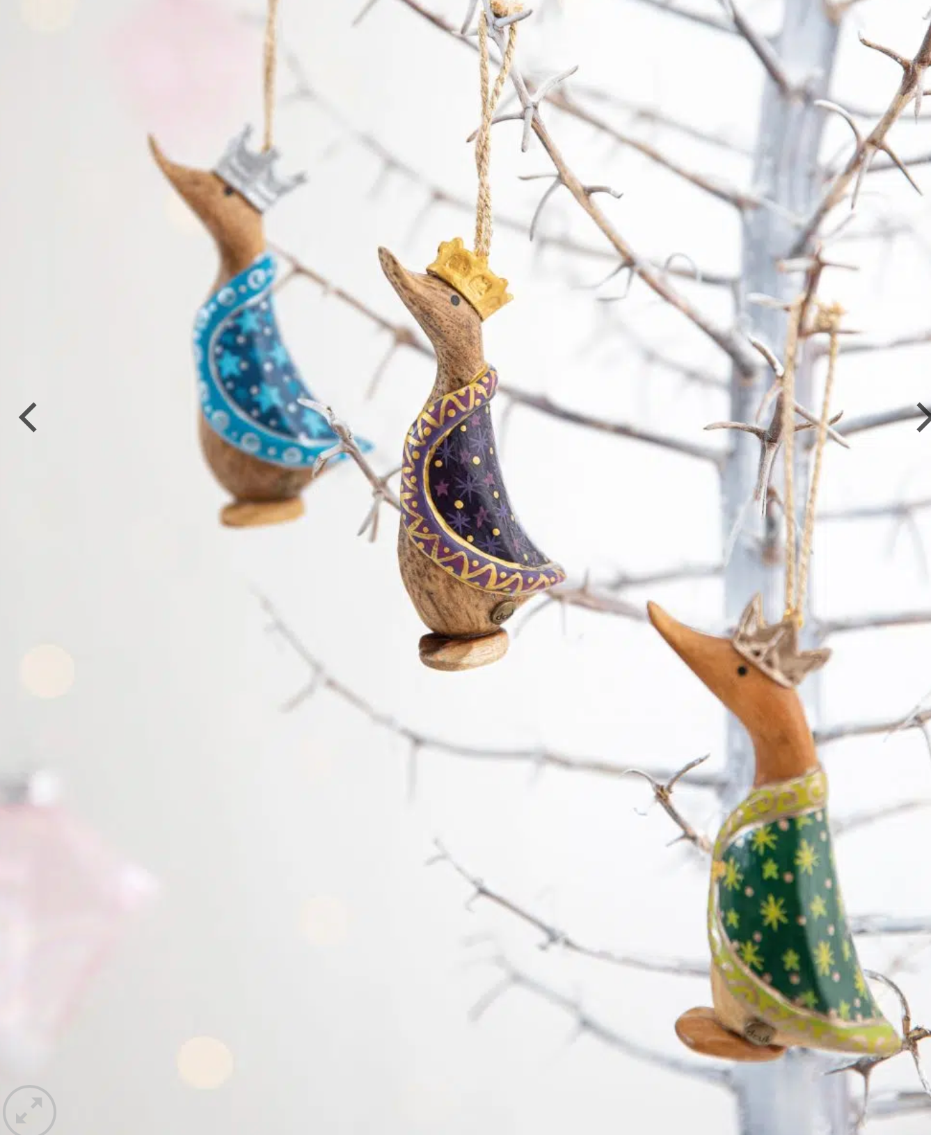 DCUK Three Kings Christmas Duck Ornament