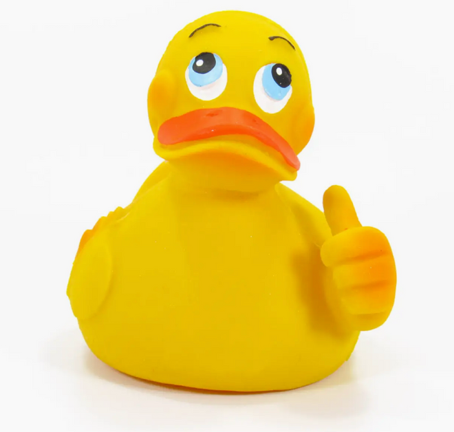 Lanco - Thumbs Up "Ok" Rubber Duck