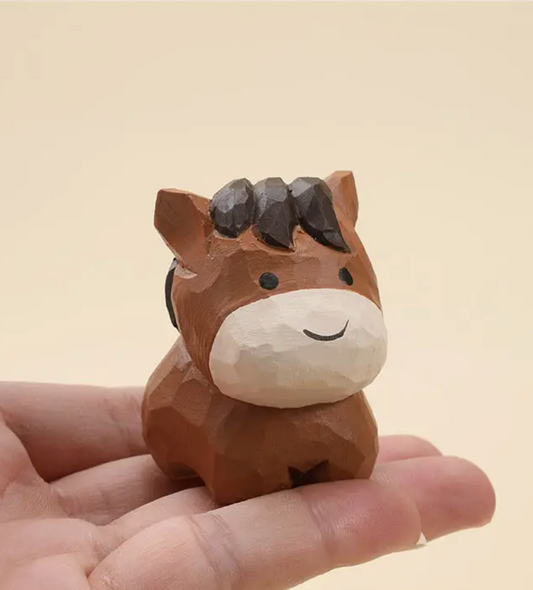 Hand Crafted Wooden Pony Horse