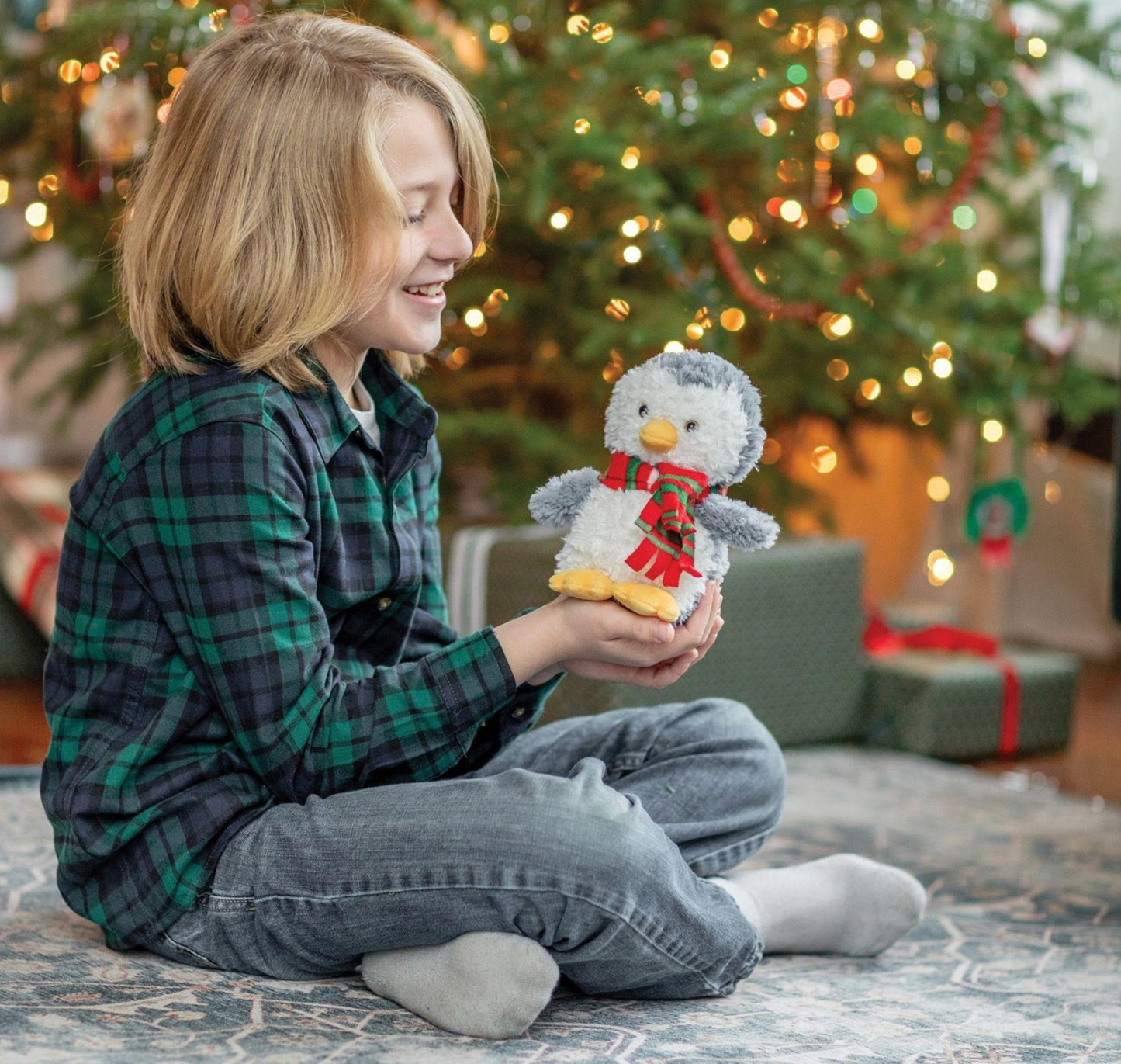 Winston Waddlekins Christmas Penguin
