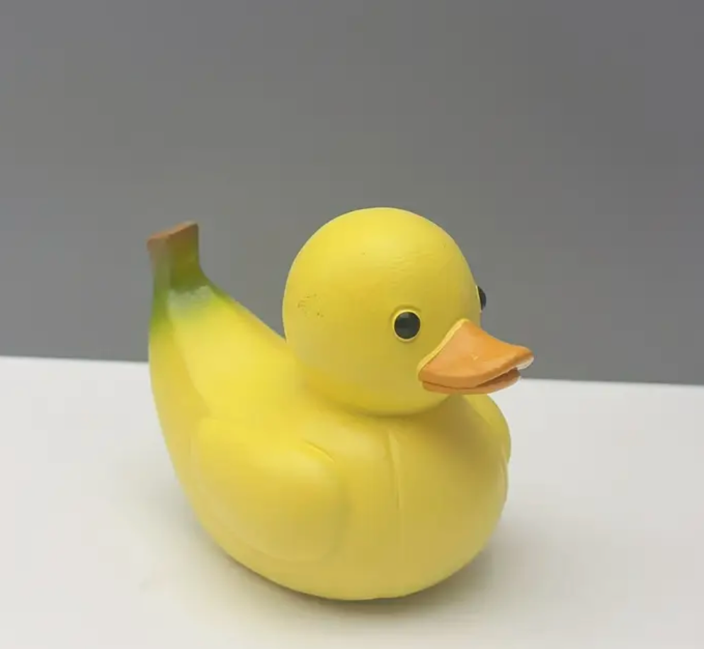 Banana Resin "Rubber" Ducky