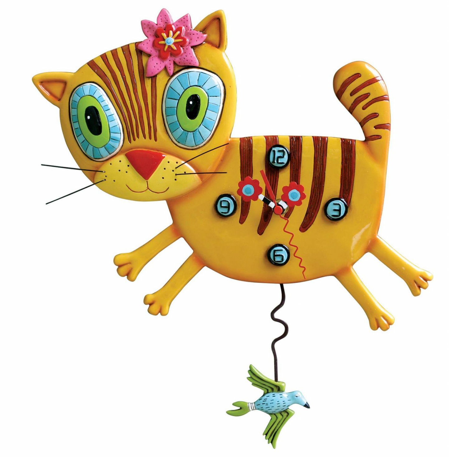 Kimi Kitty Clock - Allen Designs