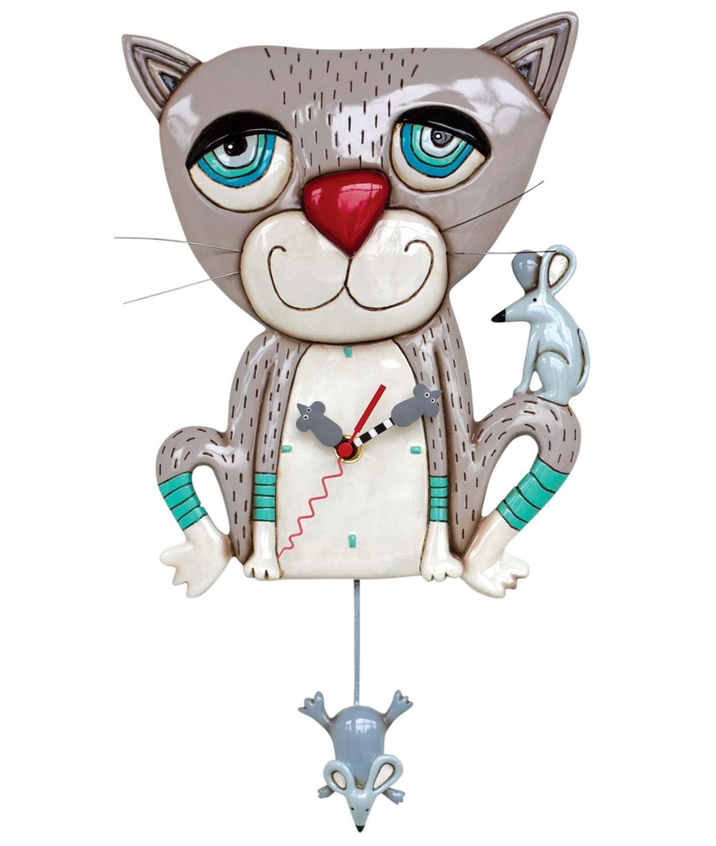 Mouser (Cat) Clock- Allen Designs