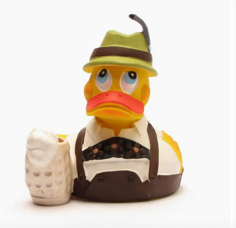 Lanco - Oktoberfest Bavarian Beer Boy Rubber Duck