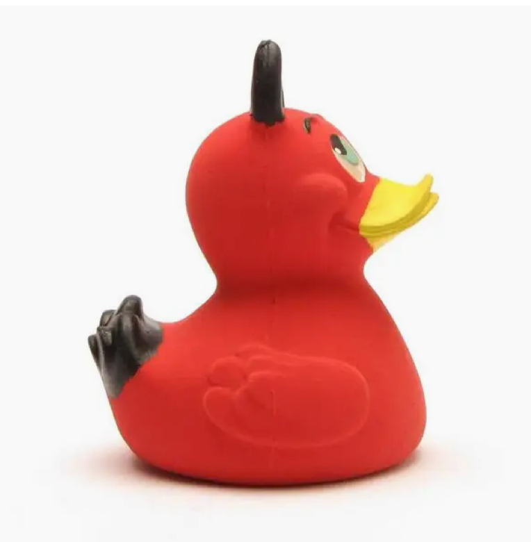 Lanco - Red Devil Rubber Duck Halloween