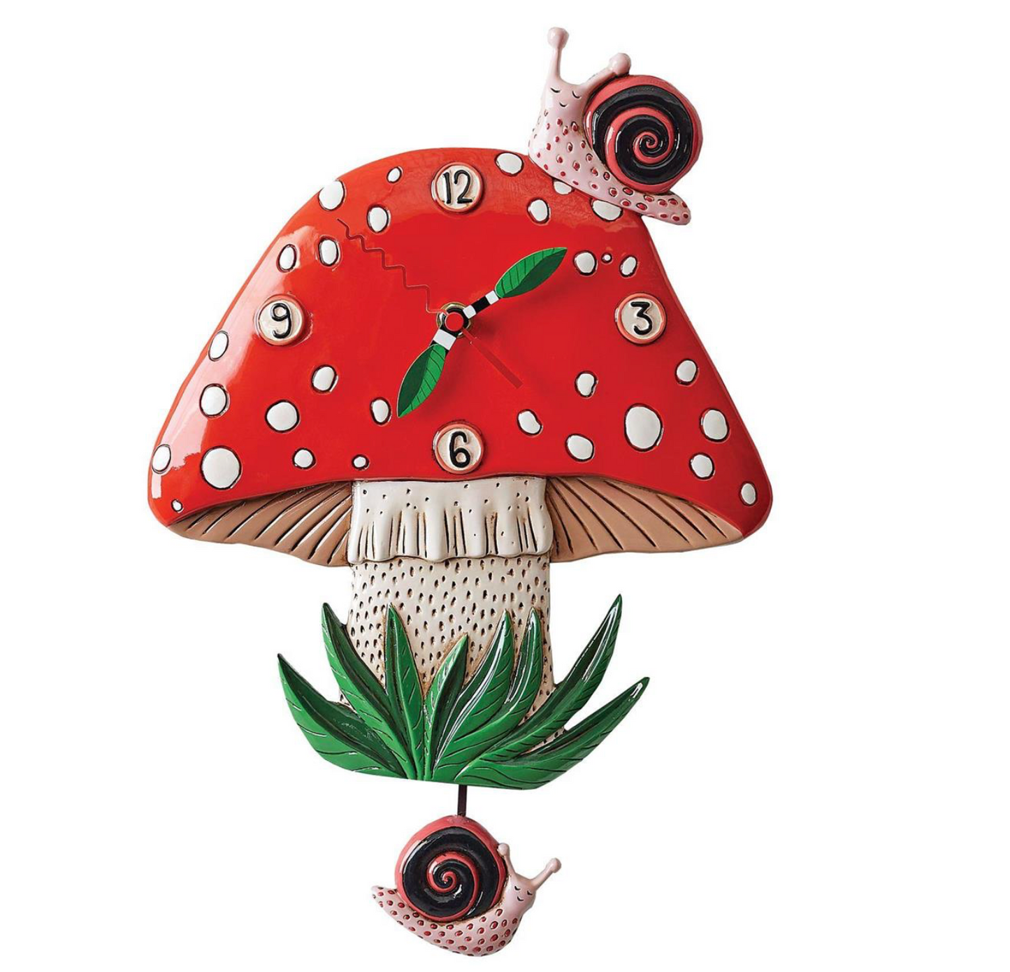 Fun-Guy Mushroom Wall Clock - Allen Designs